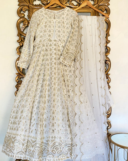 Shades of White-Chikankari Edit