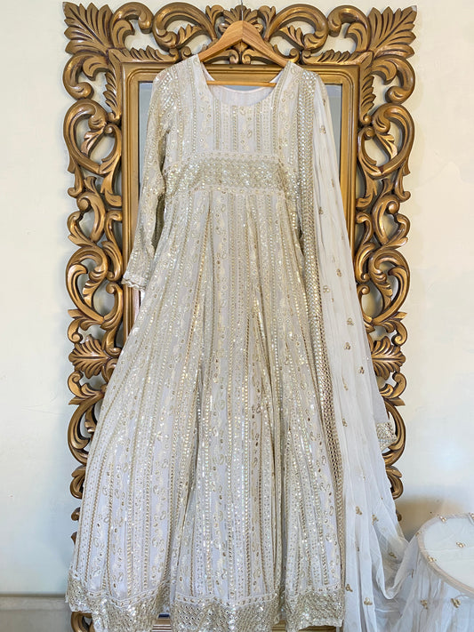 Shades of White-Chikankari Edit